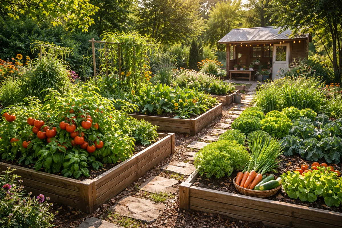 Les bienfaits d'un jardin potager sur votre espace extérieur