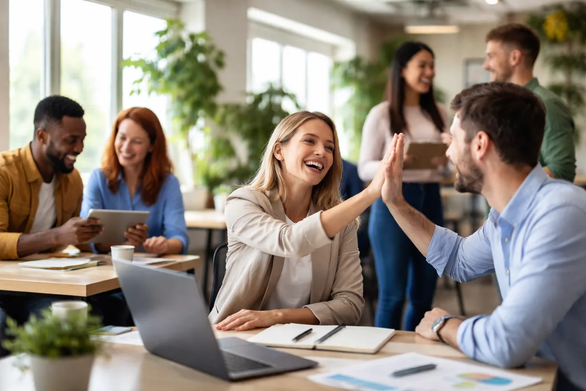 Comment créer un environnement de travail positif avec le happy management