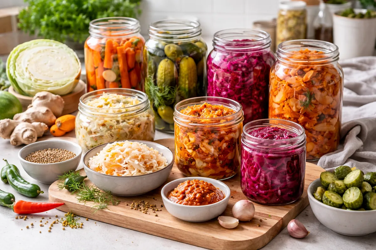 Découvrir l'art de la fermentation en cuisine
