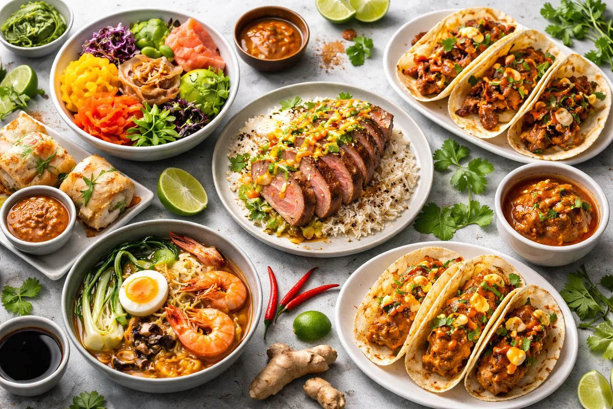La cuisine fusion : un voyage culinaire à travers les cultures