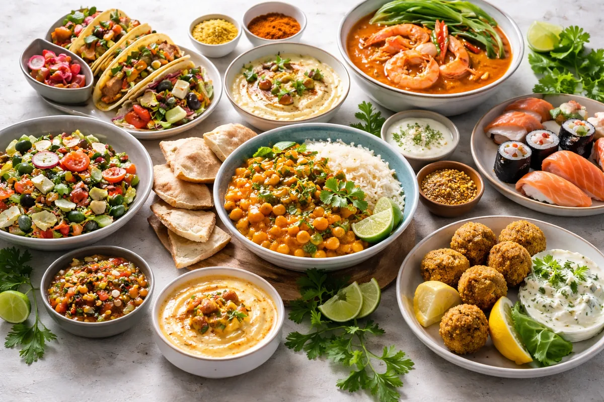 Les bienfaits d'une cuisine inspirée par les traditions du monde